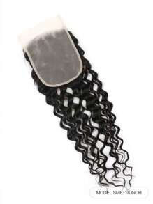 Water Wave 5x5 Lace Closure Human Hair Transparent Lace Closure Frontal Human Hair For Woman - S1 - View 2
