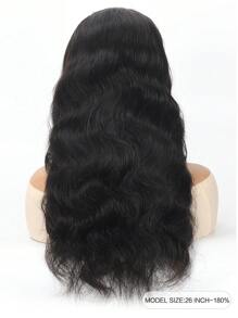 透气假发无胶波浪卷发预拔 5x5 真实高清预剪可戴蕾丝闭合真人假发女士 - SNatural - 查看 3