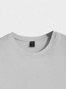 RueChic 100% Cotton Multi-Pack Fitted Round Neck All-Match T-Shirts - Multicolor - View 9