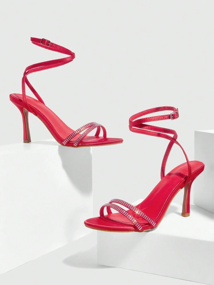 CUCCOO SZL Women's Elegant High Heel Sandals, Casual And Fashionable For Daily Wear