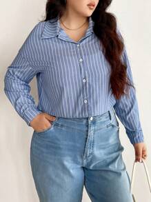 CosyJoli Tops casuales para mujer talla grande, tops a rayas, camisas lindas, amistad, Top para salir de vacaciones, tops de verano para salir, tops lindos para salir, tops casuales para mujer