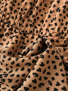 Breezaya Women's Ruffle Sleeve Polka Dot Print Blouse