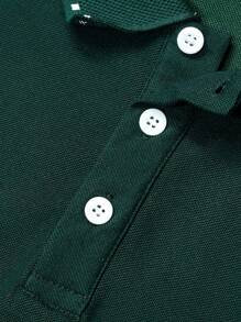 Manfinity Homme Men Contrast Piping Polo Shirt