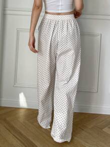 DAZY Ditsy Floral Loose Comfortable Women's Pajama Bottoms