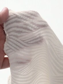 DAZY 新品优雅设计短袖女式 T 恤，夏季 - 米色 - 查看 4