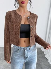 Chiquease Fashionable Elegant Short Women Jacket