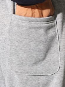 SUMWON Quần nỉ thể thao thoải mái vừa vặn có dây rút lưng thun, bó mắt cá chân, đồ mặc ở nhà, tập luyện, tập thể dục, thể thao, thể hình, mùa thu đông - Màu Xám nhạt - Xem 6