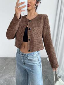 Chiquease Fashionable Elegant Short Women Jacket