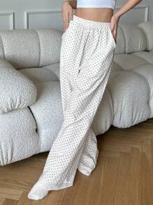 DAZY Ditsy Floral Loose Comfortable Women's Pajama Bottoms