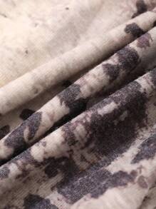 DAZY Allover Print Leopard Skin Fitted Mini Dress For Women Party Women,Fall Dress Homecoming Dresses Long Sleeve Dress - Brown - View 8