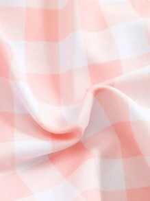 Baby Girl Random Print One-Piece Swimsuit - Multicolor - View 6