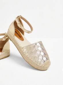 Styleloop Women Fashion Casual Flat Loafers Spring Shoes Spring Break Easter - Gold - View 4