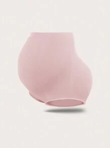 3pcs/Set Maternity Solid Color Simple Fitted Casual Underwear - Multicolor - View 8