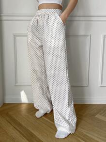 DAZY Ditsy Floral Loose Comfortable Women's Pajama Bottoms