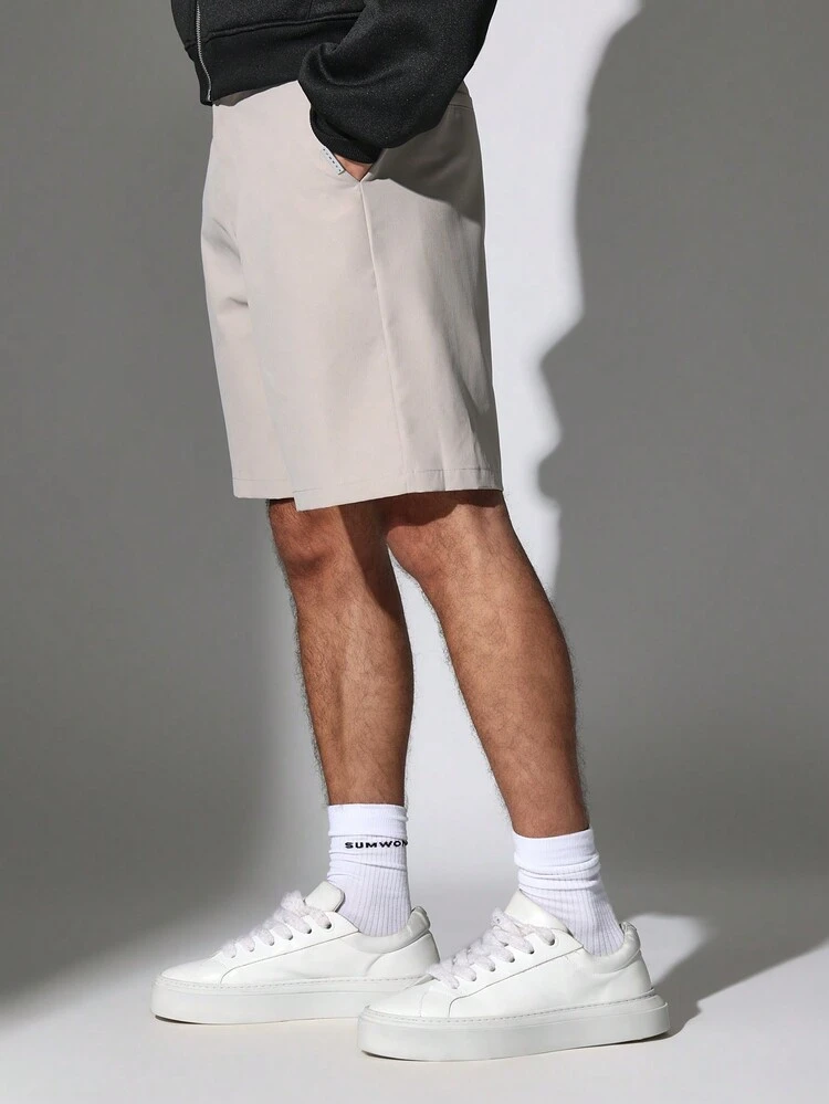 Bermuda décontracté style chino longueur genou