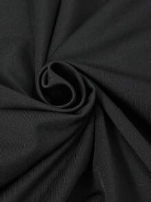 SHEIN Explorewe Teen Girls Mesh Top + Bodycon Dress 2 Pieces Set - Black - View 5