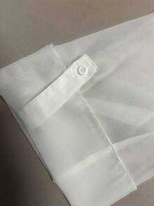 Flouryn Plus Size Notched Neck Printed Asymmetrical Hem Spring Summer Casual Shirt