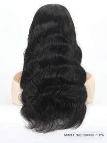 TrueHD 身體波浪紋真正的瑞士hd綁鞋帶人髮假髮與嬰兒頭頭髮預抽13x4綁鞋帶正面假髮網,適用於女性 - SNatural - 查看 3