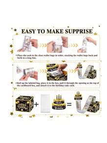 Birthday Party Gift Packaging Box - Multicolor - View 4