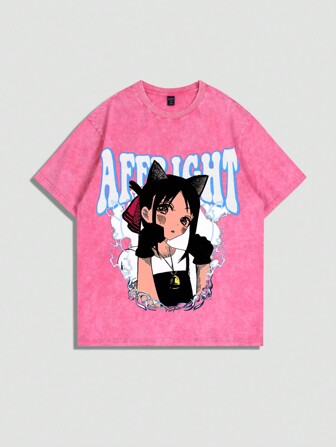 Anime Camiseta gráfica para hombres en colaboración con La Novia Cadáver