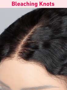 13*4優質頭套人髮深浪卷曲鬆綁式蜂巢網透明蕾絲頭套,200%密度深浪卷曲漸層漂染,帶天然色系 - SNatural - 查看 6