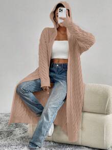Flirla Simple Fashion Casual Cardigan, Versatile For Daily Wear