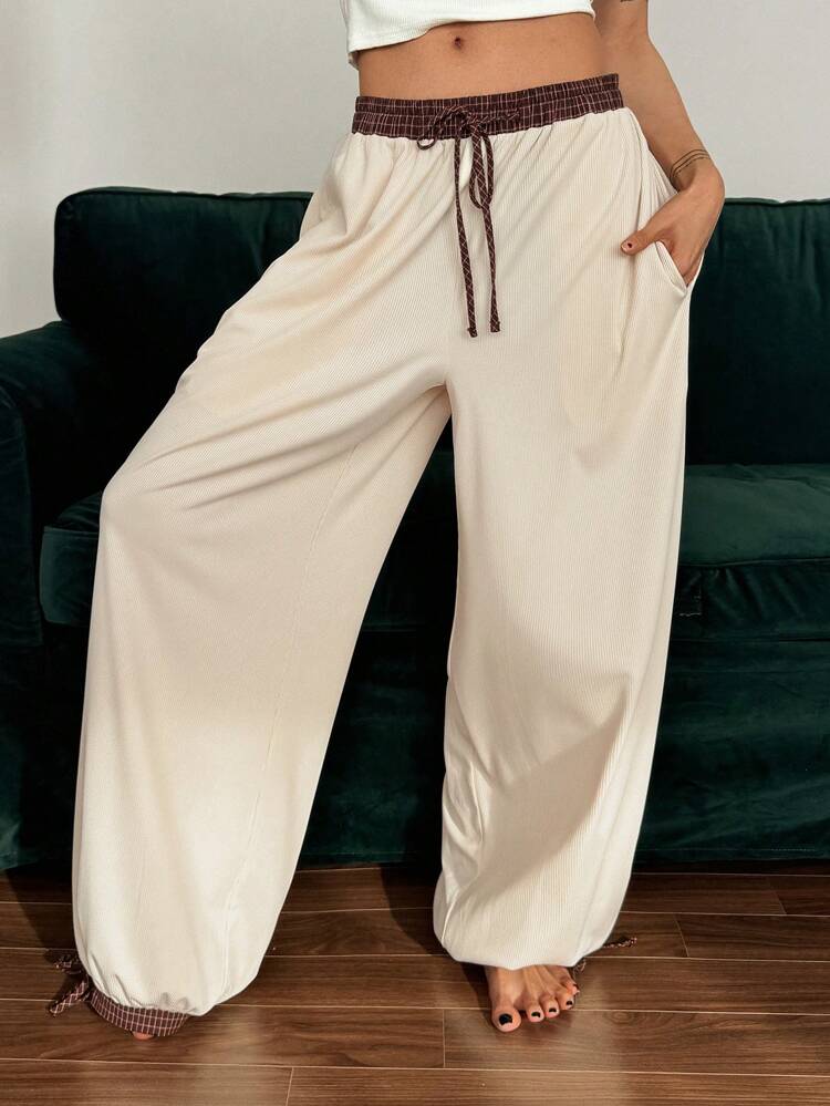 Loose Lantern Pants Women's Loungewear Bottom Pajama