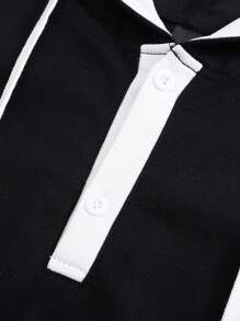 Manfinity Homme Plus Size Men's Simple Fashion Casual Daily Top - Brown - View 5