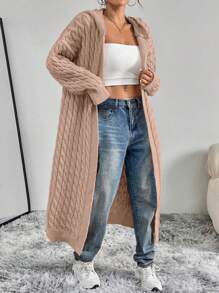 Flirla Simple Fashion Casual Cardigan, Versatile For Daily Wear