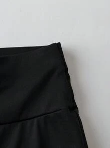 Chiquease Pantalones largos asimétricos y holgados para mujer, ropa de verano, atuendo de graduación