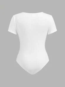 Girlism Tween 女童两件套/街头/秋/冬/白色圆领长袖百搭休闲日常口号印花紧身裤和灰色工装裤/返校 - 灰色 - 查看 9