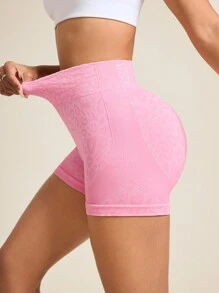 Damen Leoprint Lässig & Workout Radlerhosen