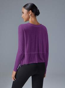 VARSIVA Outdoor & Leisure Basic With Women Sports Tees & Tanks - Purple - View 2
