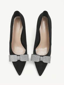 CUCCOO CHICEST Women's Autumn/Party Chic Pointed Toe High Heel Pumps Spring Shoes Spring Break Easter - Black - View 4