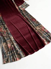 Lacomfia Women's Casual Simplistic Arabian Style Dress, Suitable For Daily Wear,Modest