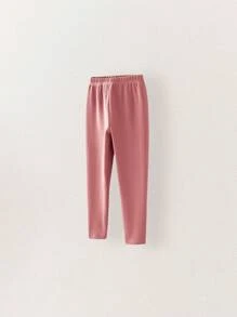 THE HAPPY LOOK 3 件套年轻女孩简约时尚休闲紧身裤，日常穿着 - 彩色 - 查看 9