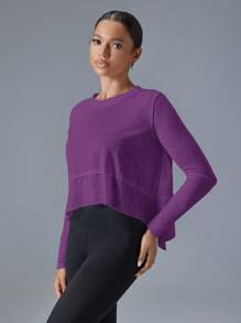 VARSIVA Outdoor & Leisure Basic With Women Sports Tees & Tanks - Purple - View 5