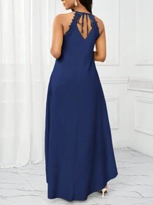 SHEIN Lady Holiday Dresses Summer Women Dresses Casual Long Suspender Dress