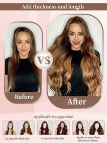 20 件装 100% 真人头发直发带 P4/27 接发丝滑无缝隐形适合稀疏头发女性优质浓密发梢健康真人接发隐形胶带适用于沙龙 - SP4/27 - 查看 6