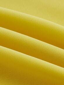 Swim Mod Women's Solid Color Casual Loose Cover Up Skirt, Minimalist & Fashionable For Everyday Wear, For Summer Beach Vacation