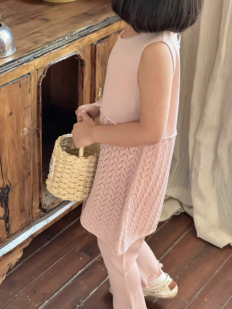 DAZY Girls Young Girl Knit Sweater Set,Girls Summer Outfits