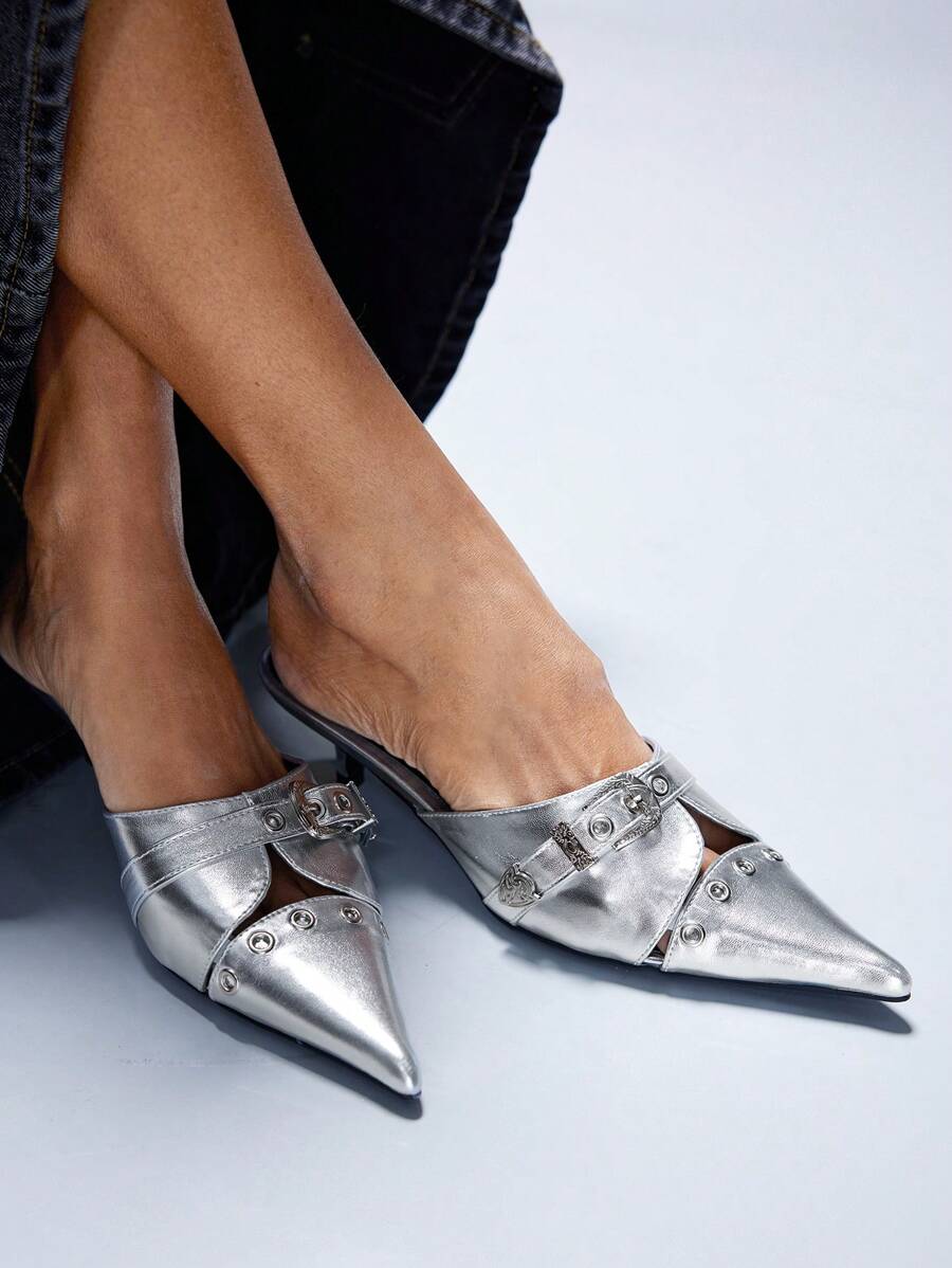 Cuccoo CUCCOO GRLICON Women's Y2K Punk Style High Heel Pumps, Suitable For Motorcycle, Cool Girl, Halloween, Christmas, Party Outfits