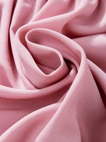 2pcs/Set Tween Girl Polka Dot Print Adjustable Strap Dress - Pink - View 8