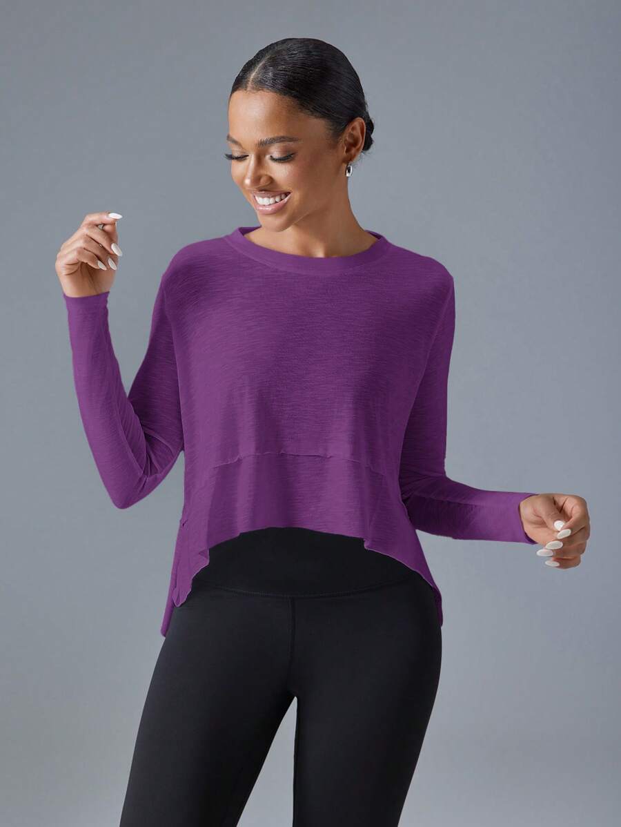 VARSIVA Outdoor & Leisure Basic With Women Sports Tees & Tanks - Purple - View 1