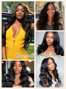 Seamless Clip Ins 8pcs With 18Clips Per Set Seamless PU Clip In Hair Extensions Real Human Hair Invisible PU Skin Weft Body Wave Clip Ins 100% Unprocessed Human Hair Extensions - SNatural - View 11