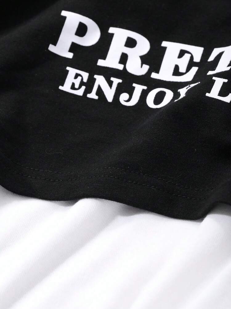 2pcs Tween Girl Clothing Set, Autumn