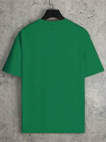 Manfinity Hypemode Tricou casual bărbați cu imprimeu Coconut Tree, vară, tricou grafic