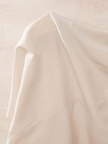 SHEIN SXY Robe d'été sexy pour femme de grande taille, style bohème, couleur unie, col rond, sans manches, ajourée
