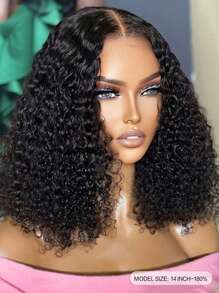 Wear&Go Glueless Bob Wig Curly Human Hair Wigs 6x5 Pre-Cut Lace Pre Plucked 200% Transparent Lace Closure Wigs - SNatural - View 3