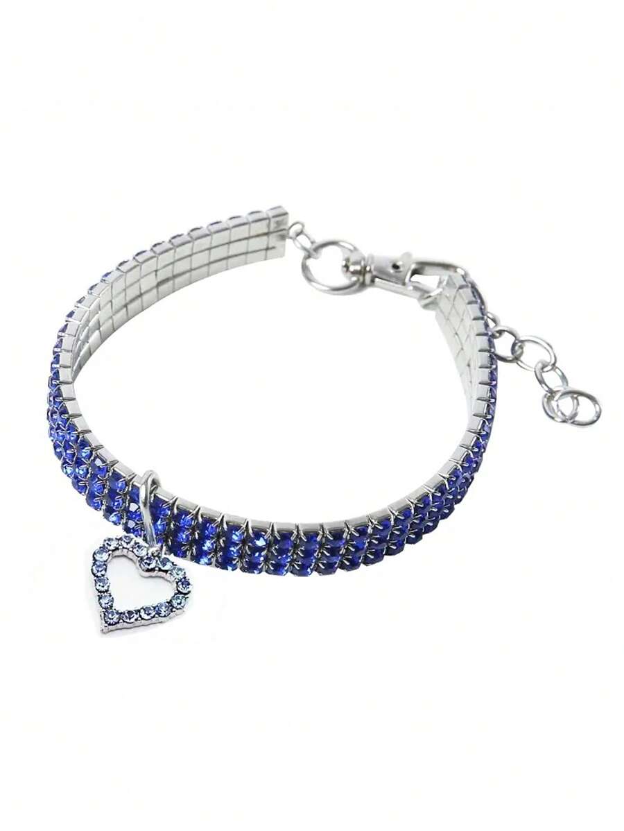 PETSIN Brillante Amor: Collar con colgante en forma de corazón para mascotas - El accesorio perfecto para amigos peludos, imprescindible para celebrar el Día de San Valentín